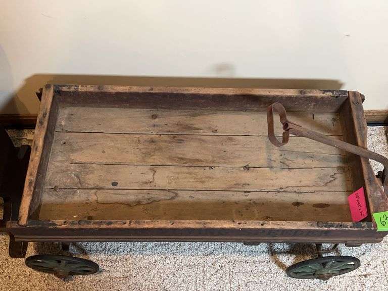 VINTAGE WOODEN WAGON (GRAND FLYING SPEEDER) - Kaufman Realty