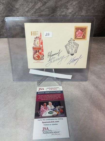 Nikolai Rukavihnikov Signed First Day Cover - JSA