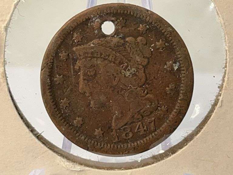 1847 Large Cent