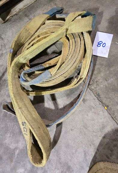 LOT OF 3 FLAT SLINGS