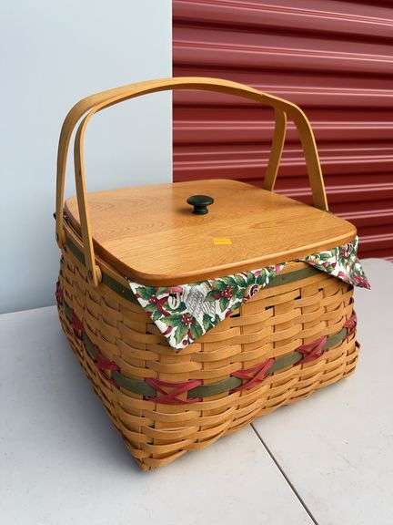 Longaberger 12 Days of Christmas Picnic Basket
