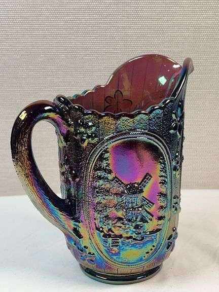 IMPERIAL CARNIVAL GLASS PTICHER