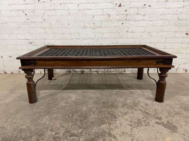 29”W x 53”L x 18” H coffee table 