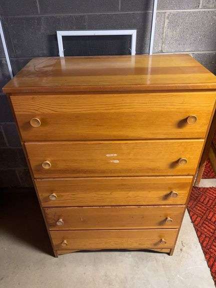 Chest of drawers 30”w x 16”d x 45”h