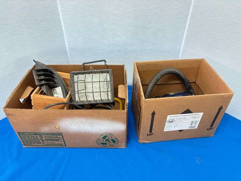 2 Small Sweepers /Shop Lights