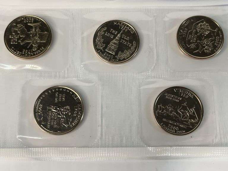 2000 and 2001 Denver and Philadelphia Mint Uncirculated Sets