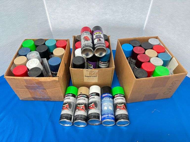 Paint Spray Cans {Full} 3 Boxes