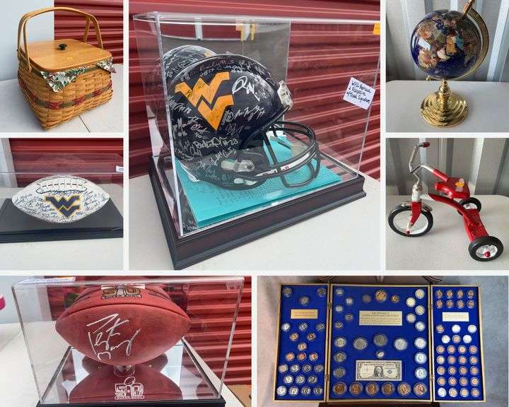 Sports Memorabilia, Longaberger, Coins (WV)