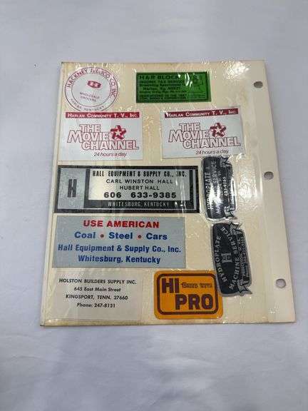 (11) Coal Miner Stickers