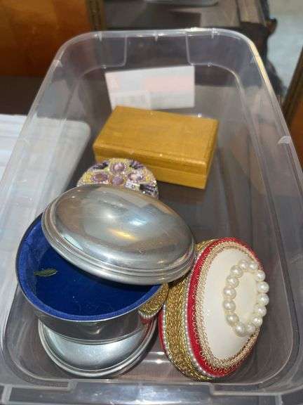 Assorted Jewelry Boxes