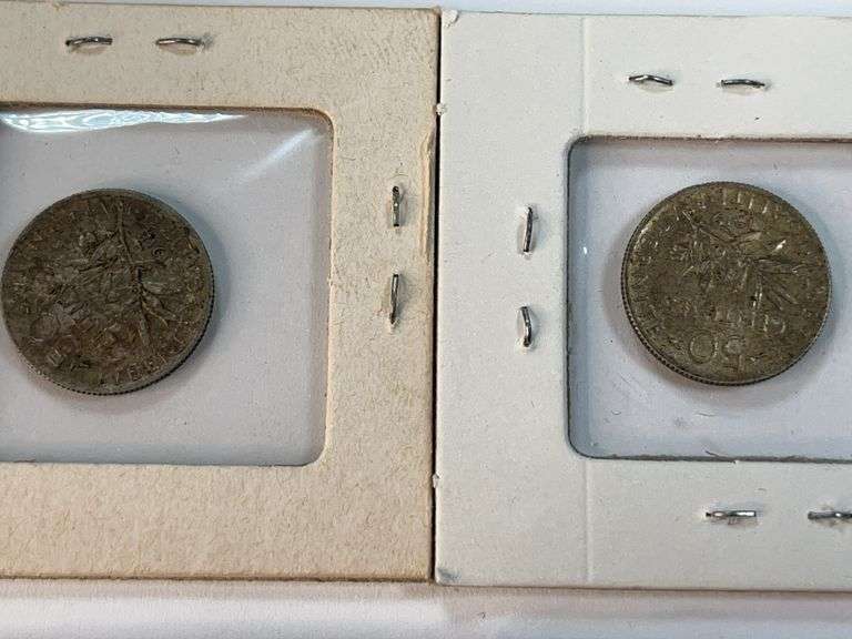 (14) Foreign Coins with Silver Content and 1840 American Coin