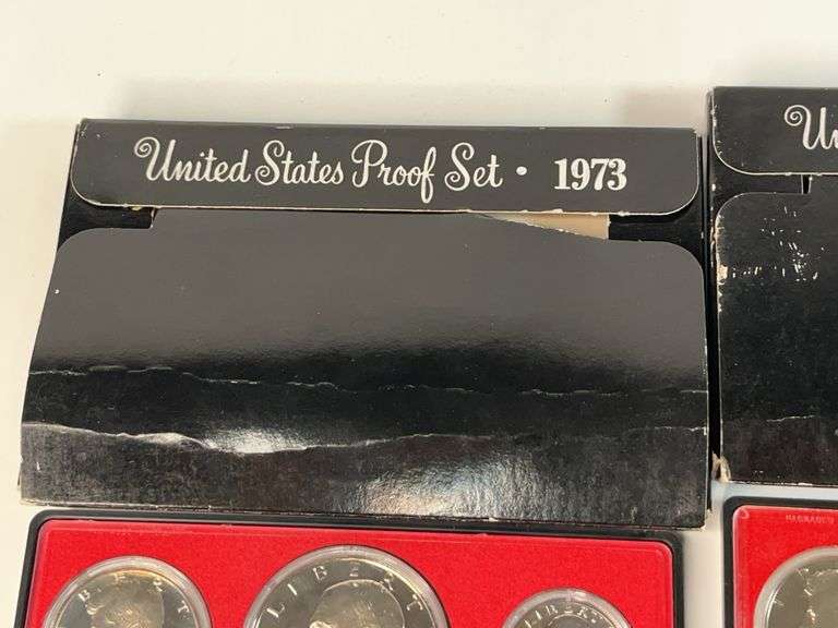 1973, 1974, 1975 US Proof Sets