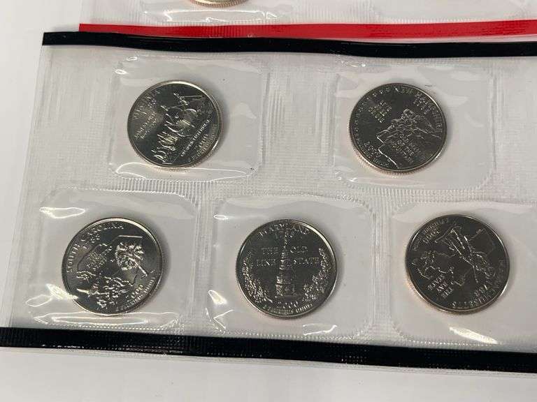 2000 and 2001 Denver and Philadelphia Mint Uncirculated Sets