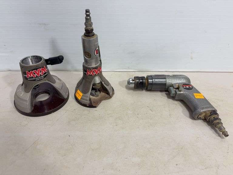 MVM universal tool die grinder & router base & Jet reversible air drill