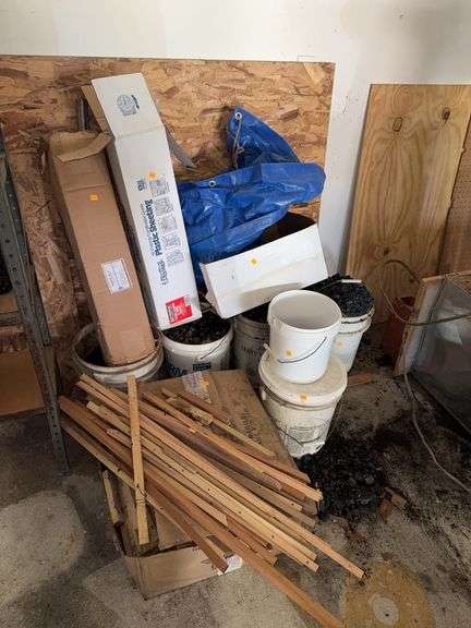 Assortment of Charcoal and Miscellaneous Wood