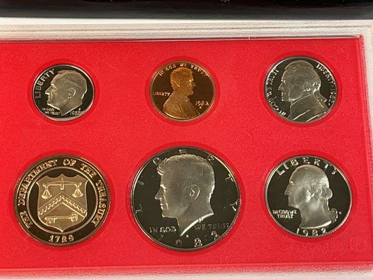 1980, 1981, 1982 US Proof Sets