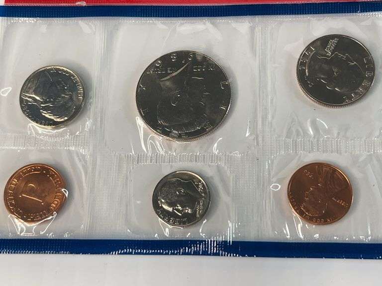 1986, 1987, 1990 US Mint Uncirculated Sets