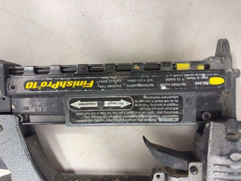 (2) Senco finish nailers - SLS25XP & Finishpro10