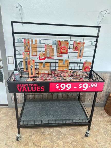 Metal ToolCart w/ New Tools