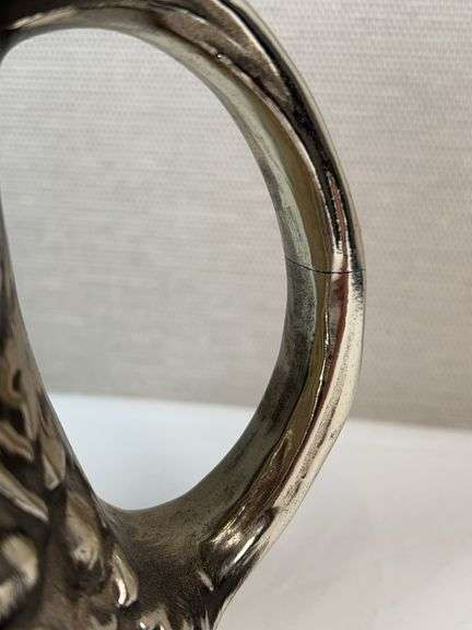 Mccoy Pottery Silver Grapes Pitcher