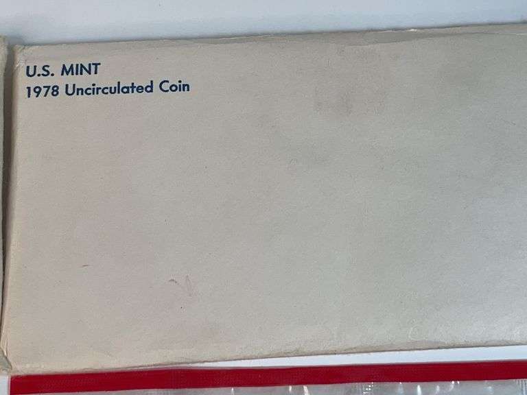 1974, 1978, 1979 Uncirculated Mint Sets