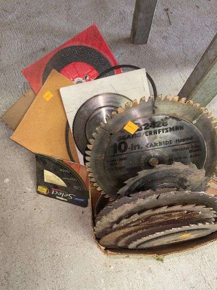 Assortment of Saw Blades
