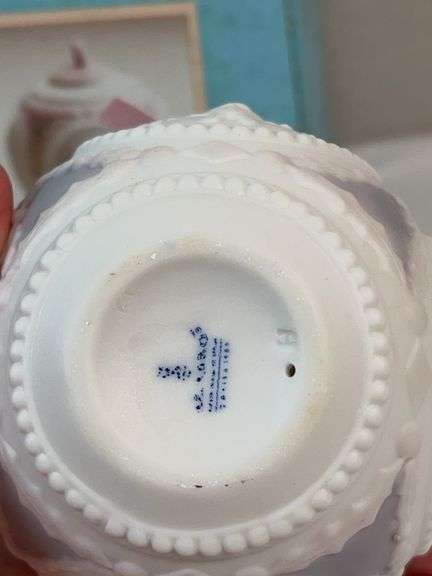 Lladro 1989 Christmas Ornaments โ #5656 Ball & #5616 Bell w/ Original Boxes