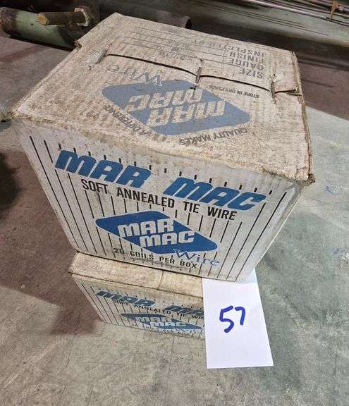 2 FULL BOXES OF TIE WIRE