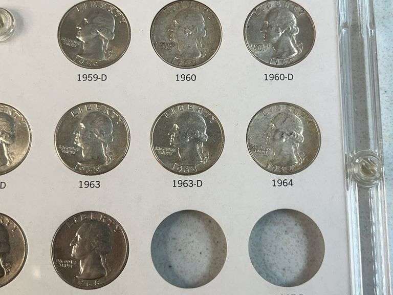 Washington Quarters Set, 1950-1966