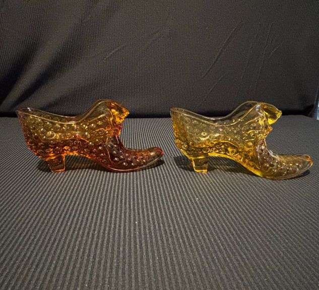 Fenton Glass Slippers