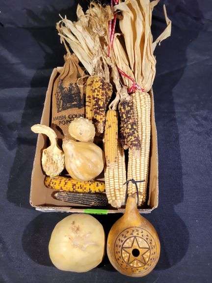 GOURDS, INDIAN CORN & POPCORN