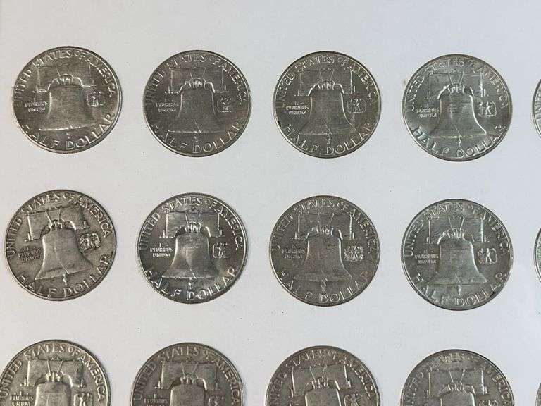 Franklin Halves Set