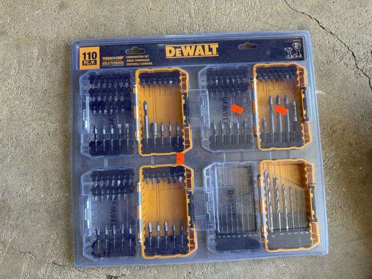 Dewalt 110 Piece Bit Set