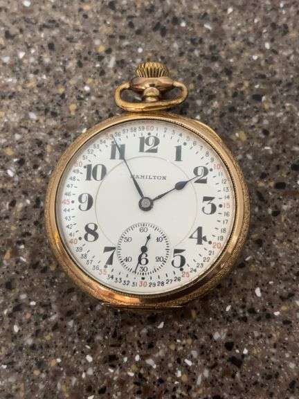 992 Hamilton Watch Co. (21 Jewel ) Keystone Watch Case -Works