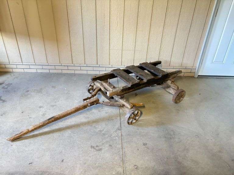 Vintage Lumber Motor Wagon