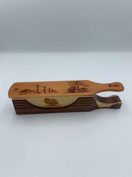2009 "Half Moon" Amish Box Call by Erica Miller "Signed"