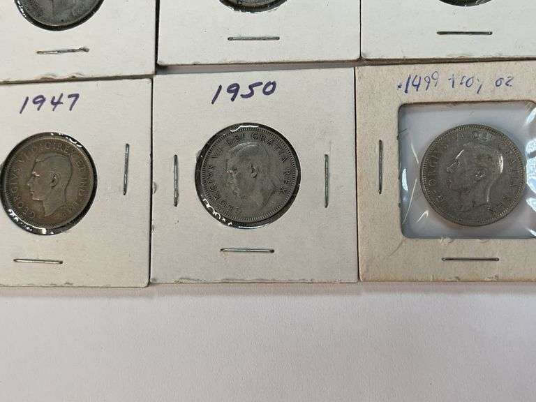 (9) Canadian Quarters