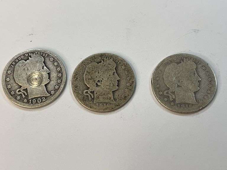 1902 and (2) 1916 Barber Quarters