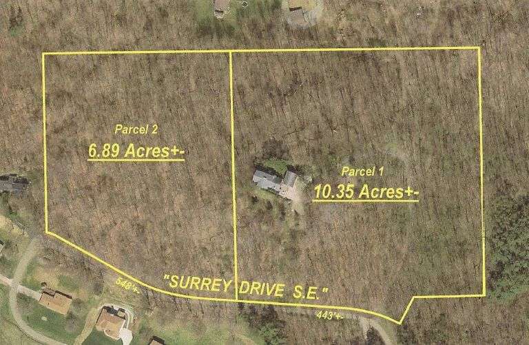 4 BR Home w/ 3 Car Detached Garage on 10.35 Acres