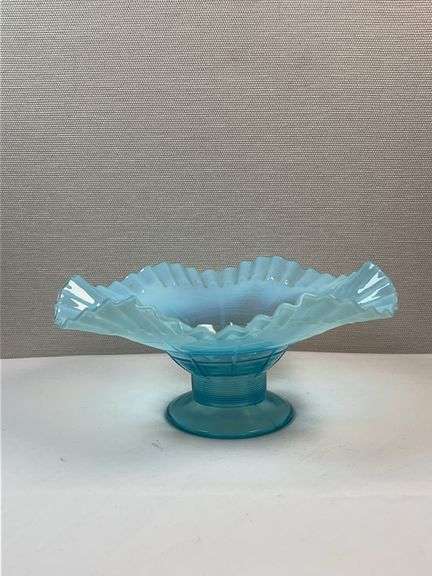 INDIANA BLUE GLASS BOWL