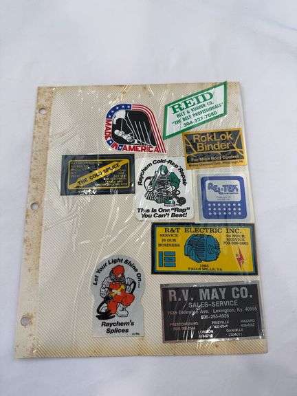 (9) Coal Miner Hardhat Stickers