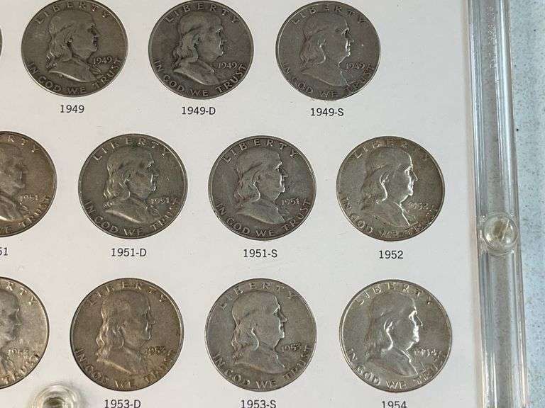 Franklin Halves Set