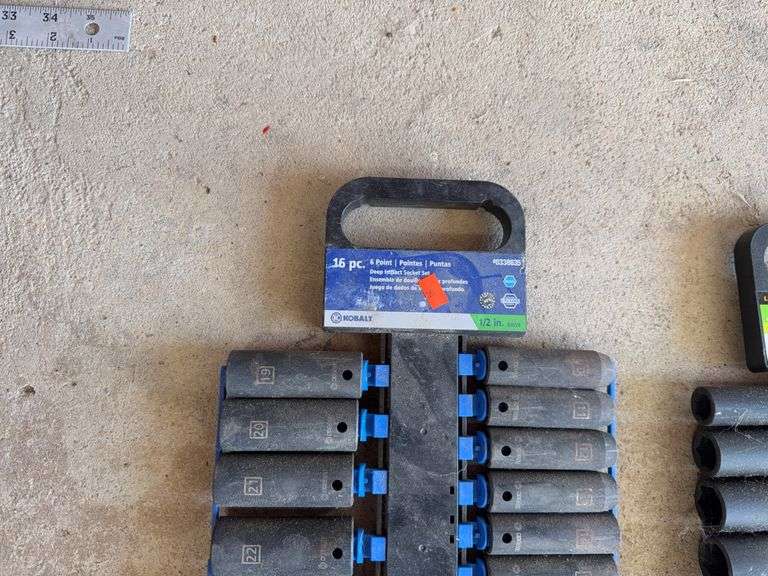 Lot of Impact Deep well Sockets
