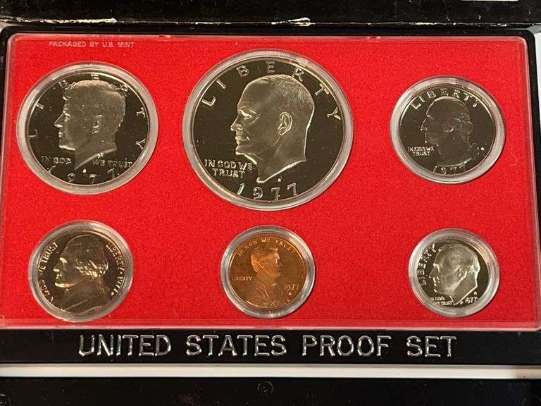 1976, 1977 US Proof Sets