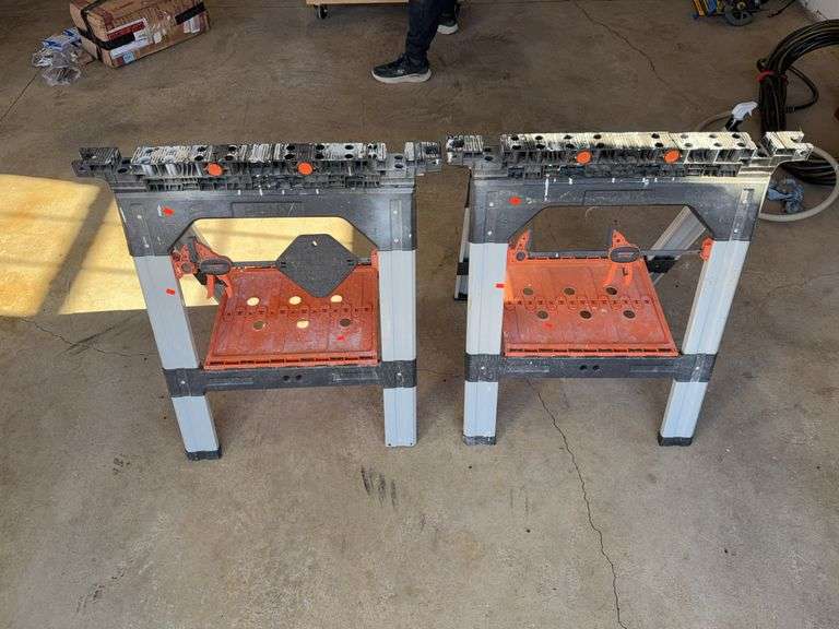 Set of (2) Saw Horses