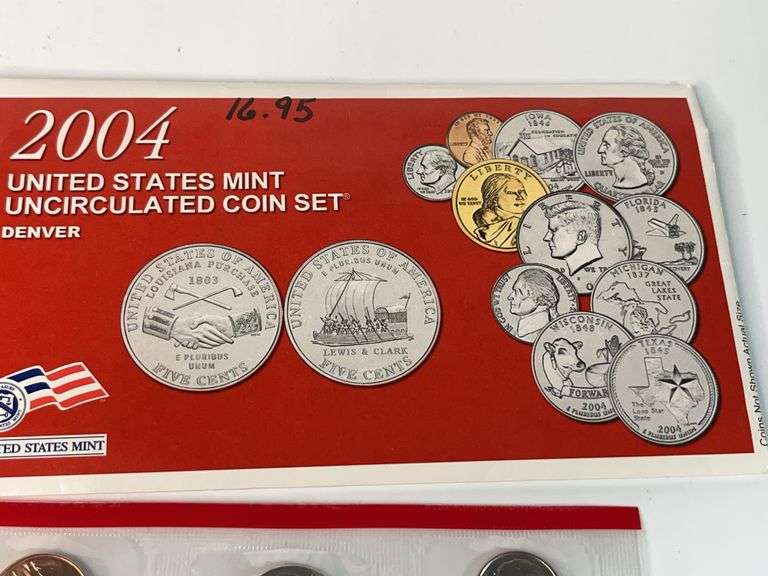 2004 Denver and Philadelphia Mint Uncirculated Sets