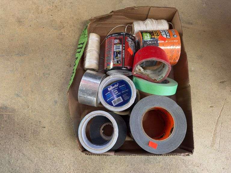 Flat of Tape and String