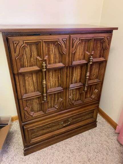 Vintage Wooden Dresser