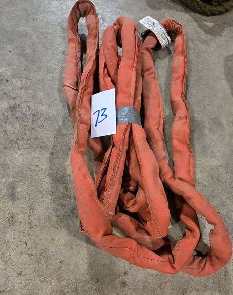LOT OF 2- 6' ENDLESS ROPE SLINGS