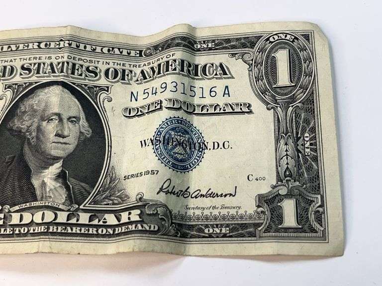 1957 1 Dollar Silver Certificate